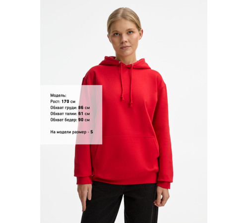 Худи унисекс Condor, красное