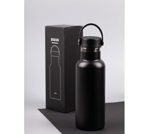 Термобутылка Bidon, черная