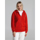 Толстовка на молнии с капюшоном Siverga 2.0, красная