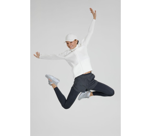 Куртка с капюшоном унисекс Begi, молочно-белая