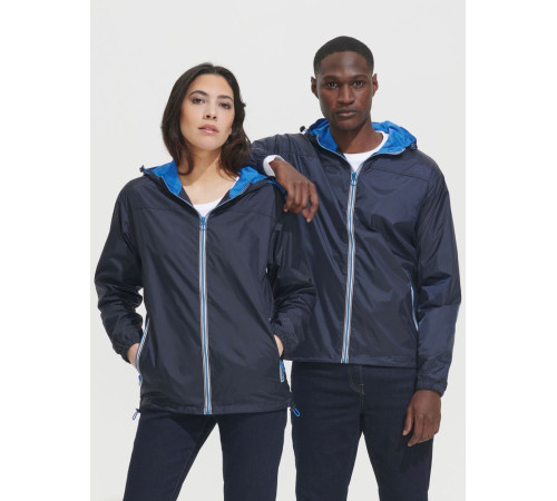 Ветровка Skate, камуфляж с синим