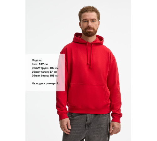 Худи унисекс Condor, красное