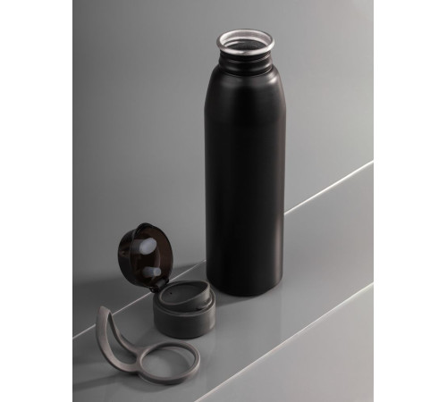 Бутылка для воды Billy Gym, матовая черная