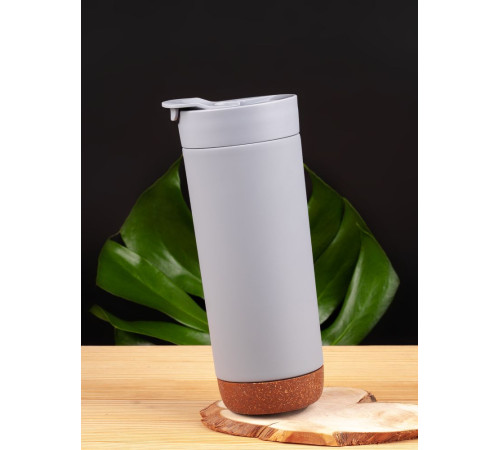 Термостакан Steady, серый