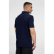 Рубашка поло унисекс Senti, темно-синяя