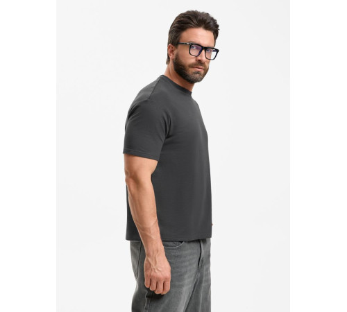 Футболка унисекс Durington, темно-серая (графит)