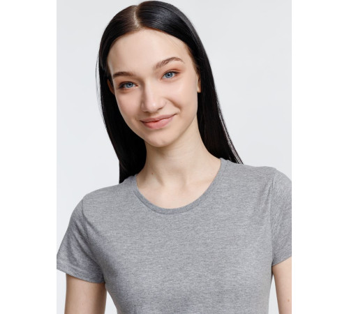 Футболка женская Pioneer Women, серый меланж