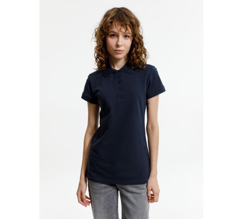 Рубашка поло женская Virma Premium Lady, темно-синяя