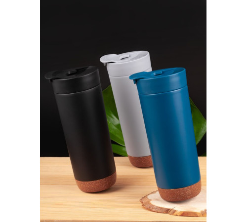 Термостакан Steady, серый