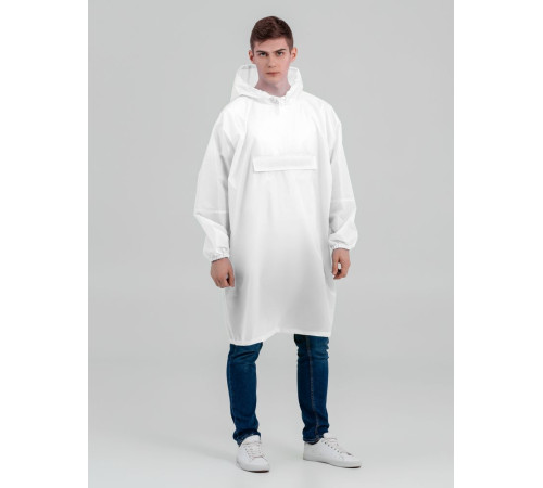 Дождевик-анорак Alatau, белый, единый размер