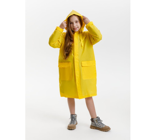 Дождевик детский RainDrop Kids, желтый