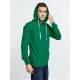 Толстовка на молнии с капюшоном Siverga, зеленая