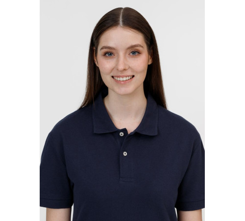 Рубашка поло унисекс Pacific, кобальт (темно-синяя)