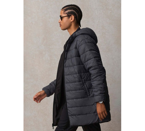 Куртка-парка унисекс Reverse, черная