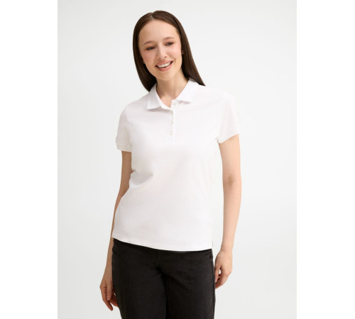 Рубашка поло женская People 210, белая
