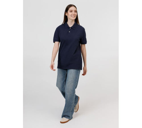 Рубашка поло унисекс Pacific, кобальт (темно-синяя)