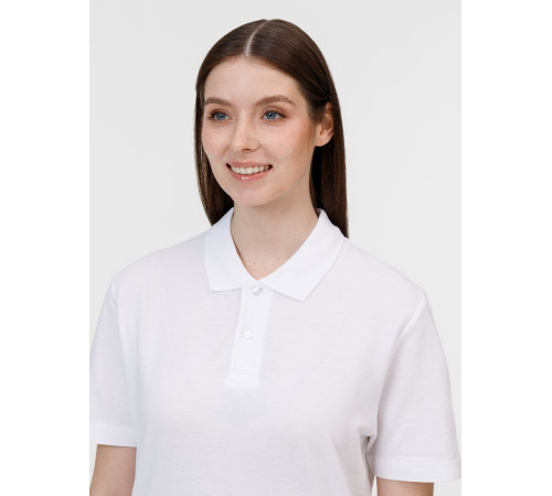 Рубашка поло унисекс Pulse, белая