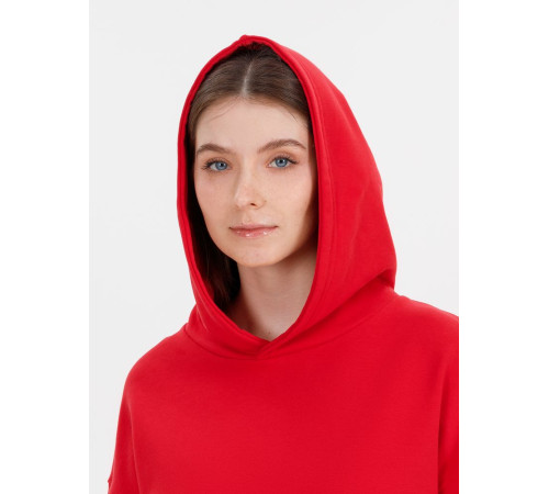 Худи оверсайз унисекс Outshine, красное