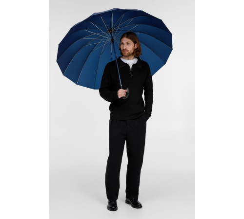 Зонт-трость Hit Golf, темно-синий