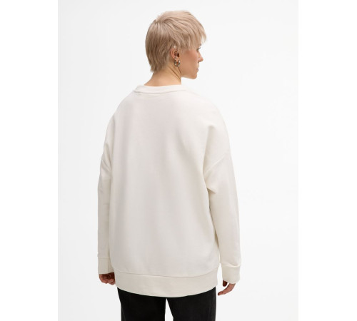 Свитшот унисекс S2, молочно-белый