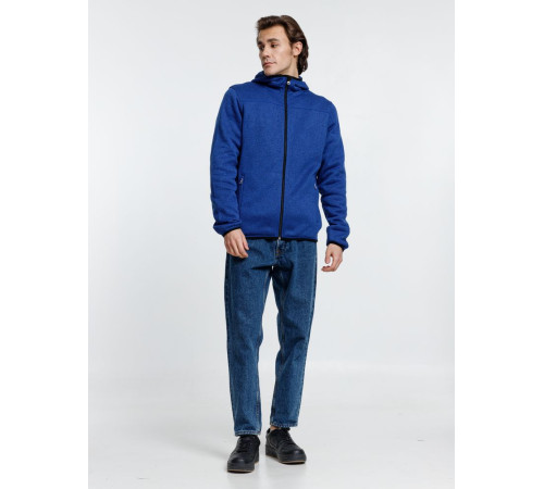 Куртка с капюшоном унисекс Gotland, синяя