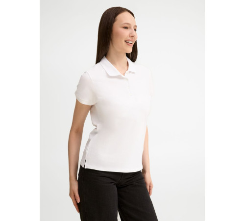 Рубашка поло женская People 210, белая