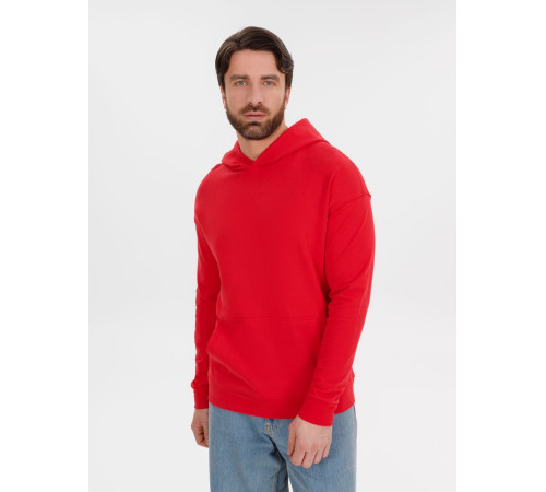 Худи оверсайз унисекс Outshine, красное