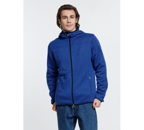 Куртка с капюшоном унисекс Gotland, синяя