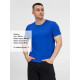 Футболка унисекс Senti, ярко-синяя