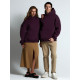 Худи Kulonga Oversize, фиолетовое