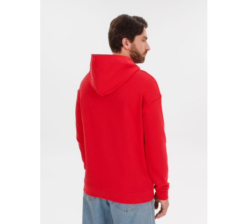 Худи оверсайз унисекс Outshine, красное