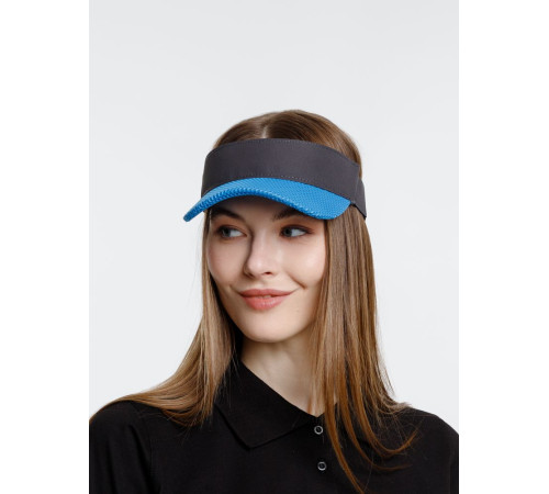 Козырек Grand Slam, темно-серый с синим