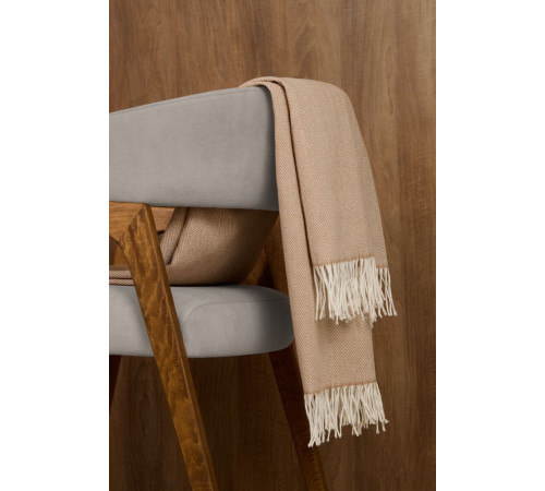 Плед «Гирвас», бежевый