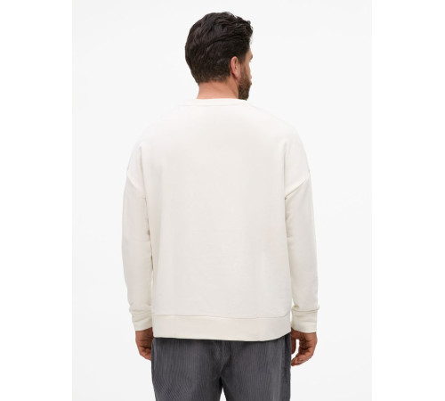 Свитшот унисекс S2, молочно-белый