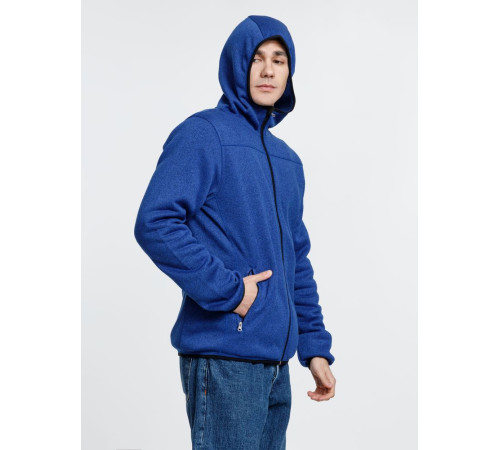 Куртка с капюшоном унисекс Gotland, синяя