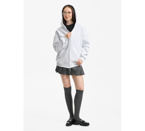 Толстовка унисекс оверсайз Sartoro, белая