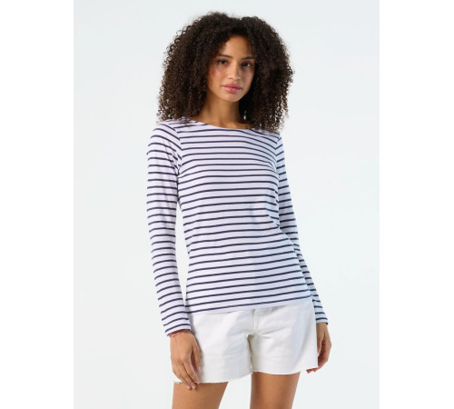 Футболка женская Marine Women, белая с красным