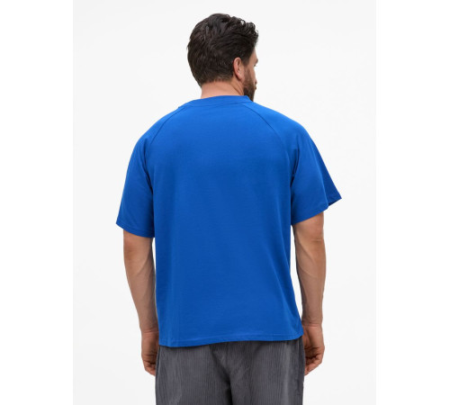 Футболка унисекс оверсайз T2, синяя