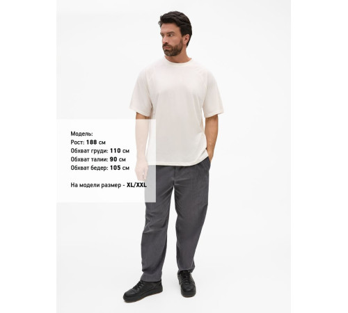 Футболка унисекс оверсайз T2, молочно-белая