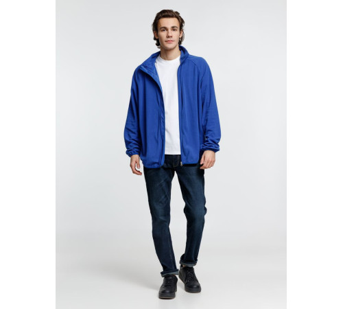 Куртка флисовая унисекс Fliska, ярко-синяя