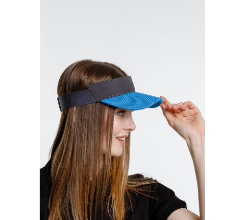 Козырек Grand Slam, темно-серый с синим