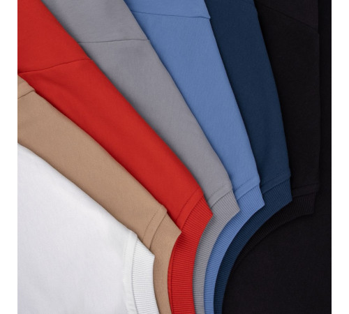 Футболка оверсайз с двойным рукавом Kosmos, черная