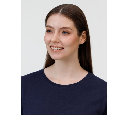 Футболка женская E150, темно-синяя