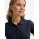 Рубашка поло женская Brandy Women, темно-синяя с белым