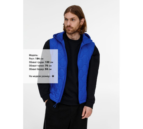 Жилет унисекс Tarnaby, ярко-синий