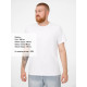 Футболка мужская T-bolka Stretch, белая