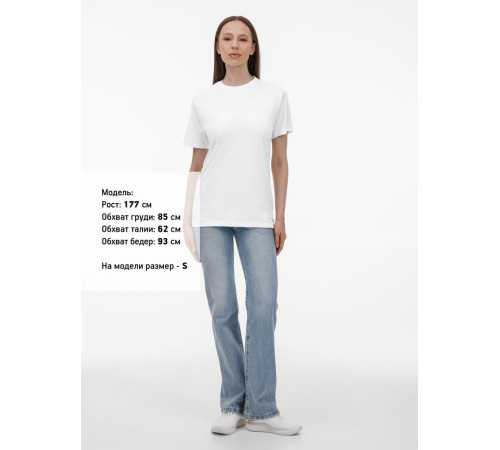 Футболка унисекс T-Bolka 180, белая