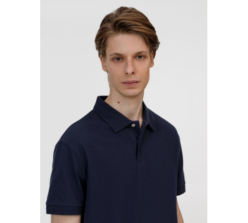 Рубашка поло унисекс Pacific, кобальт (темно-синяя)