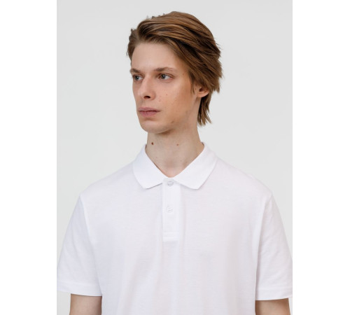 Рубашка поло унисекс Pulse, белая