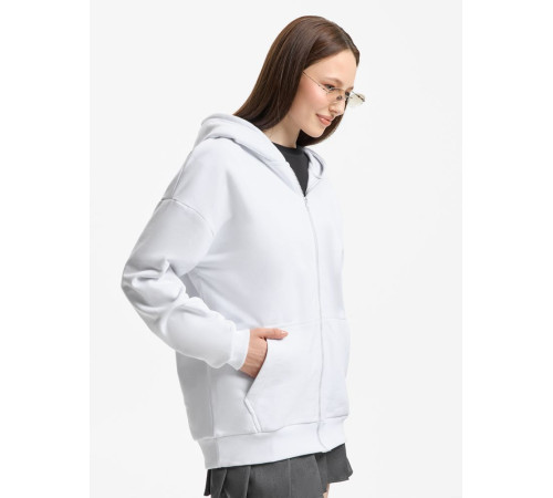 Толстовка унисекс оверсайз Sartoro, белая